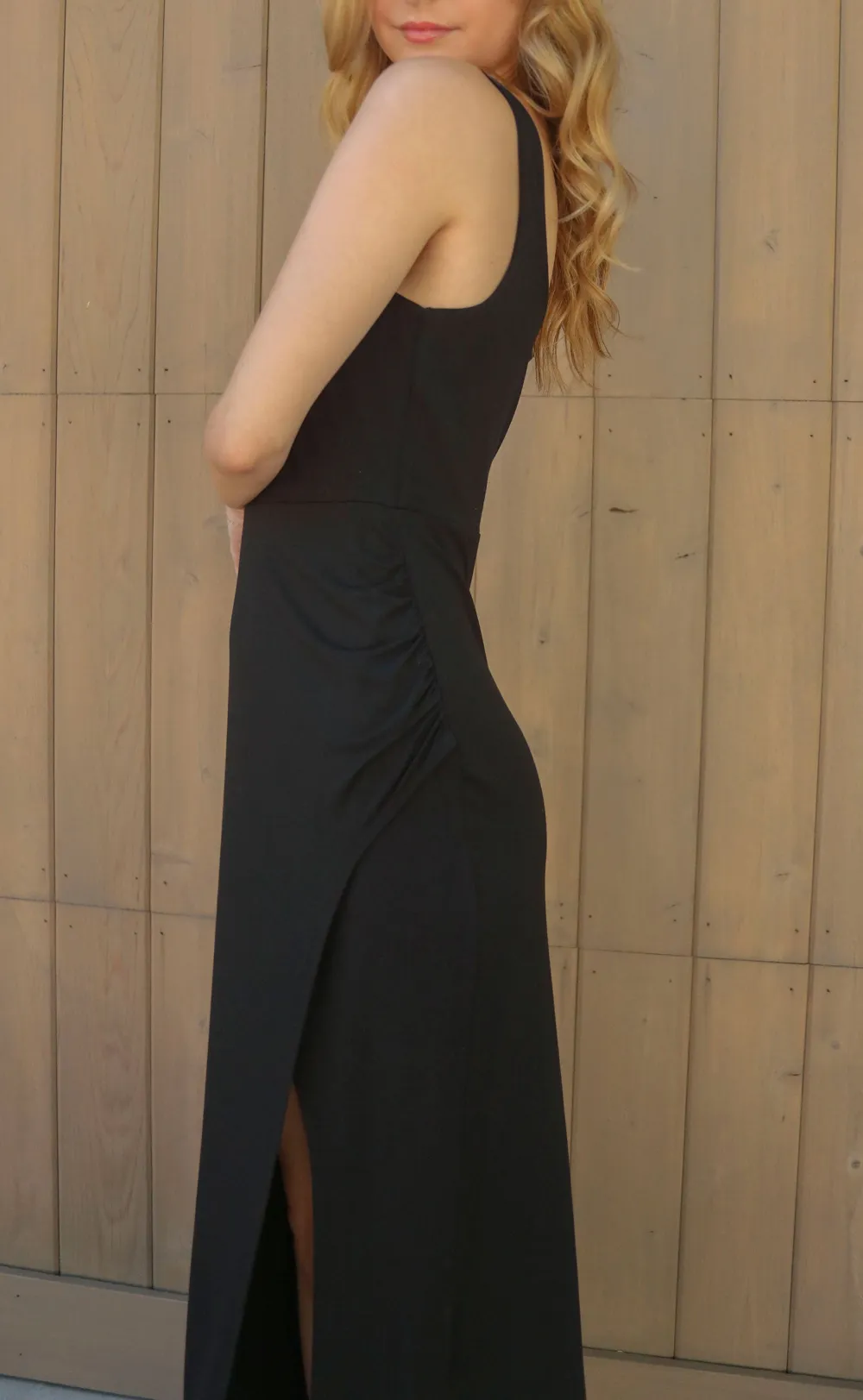 Side Slit Sleeveless Maxi Dress